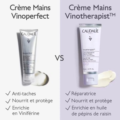 CAUDALIE VINOTHERAPIST CREME REPARATRICE MAINS ET ONGLES 75ML