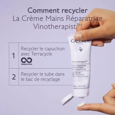 CAUDALIE VINOTHERAPIST CREME REPARATRICE MAINS ET ONGLES 75ML