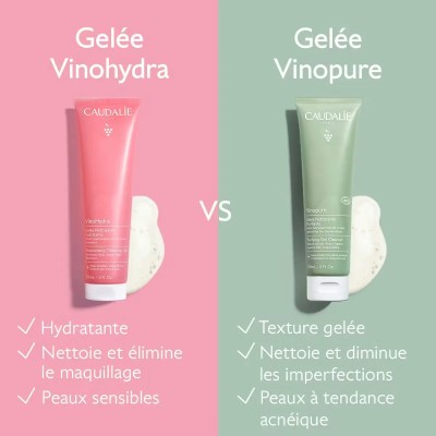 CAUDALIE VINOHYDRA GELEE NETTOYANTE HYDRATANTE 150ML