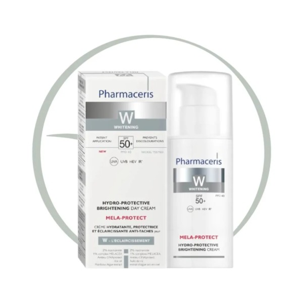 PHARMACERIS WHITENING MELA PROTECT CREME DE JOUR ANTI-TACHES SPF50+ 50ML