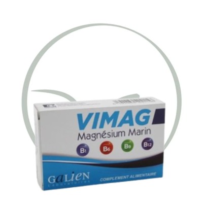 GALIEN VIMAG MAGNESIUM MARIN + VITAMINES B1/B6/B9/B12 30 COMPRIMES