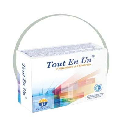 GALIEN PHARMA TOUT EN UN 11 VITAMINES 8 MINERAUX 30 GELULES