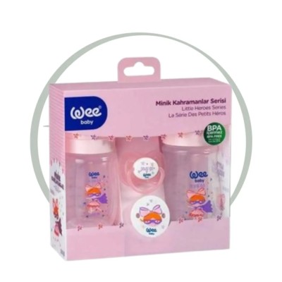 WEE BABY COFFRET CADEAU LITTLE HEROES 
