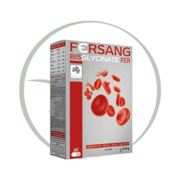 VITAL FERSANG FER BISGLYCINATE 60 GELULES