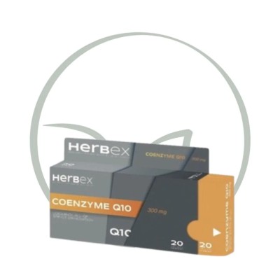 HERBEX COENZYME Q10 300 MG 20 GELULES