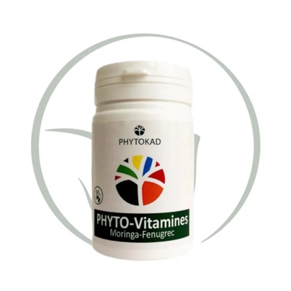 PHYTOKAD PHYO-VITAMINES MORINGA FENUGREC 60 GELULES