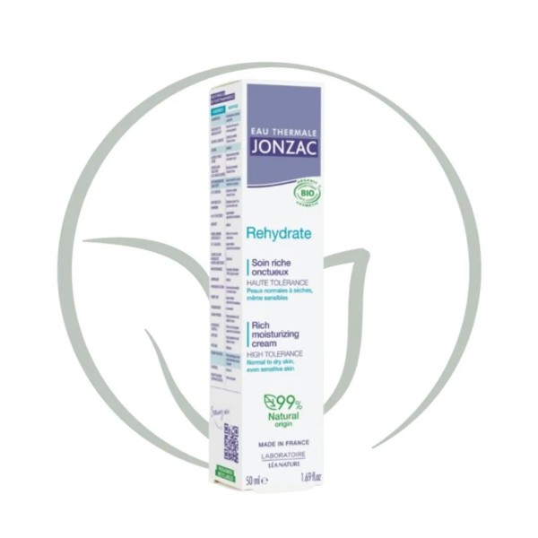 JONZAC REHYDRATE SOIN RICHE ONCTUEUX 50ML
