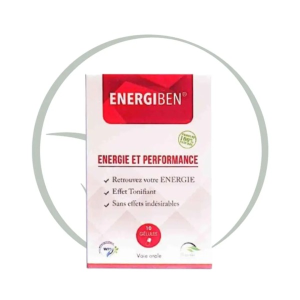 ENERGIBEN ENERGIE ET PERFORMANCE 10 GELULES