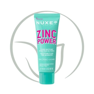 NUXE ZINC POWER FLUIDE MATIFIANT REDUCTEUR DE PORES 40ML