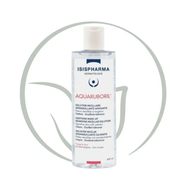 ISISPHARMA AQUARUBORIL SOLUTION MICELLAIRE DEMAQUILLANTE 400ML