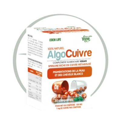 EDEN LIFE ALGOCUIVRE 30 COMPRIMES