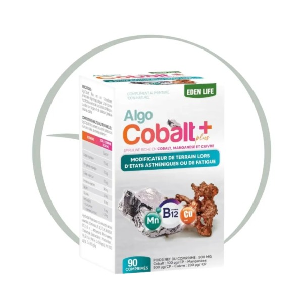 EDEN LIFE ALGOCOBALT PLUS 90 COMPRIMES