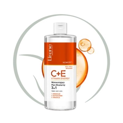 LIRENE C+E VITAMIN ENERGY EAU MICELLAIRE 3 EN 1 400ML
