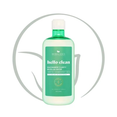 BIOBALANCE HELLO CLEAN NIACINAMIDE EAU MICELLAIRE CLARTE 500ML