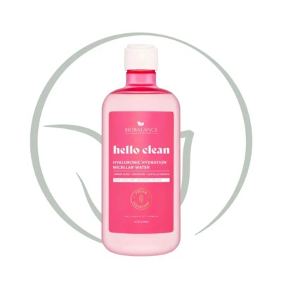 BIOBALANCE HELLO CLEAN EAU MICELLAIRE HYDRATANTE HYALURONIQUE 500ML