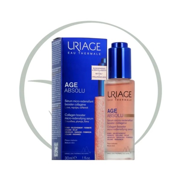 URIAGE AGE ABSOLU SERUM MICRO REDENSIFIANT BOOSTER COLLAGENE 30ML