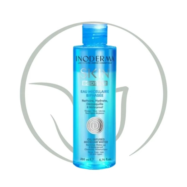 INODERMA SKIN BOOSTER BIPHASEE EAU MICELLAIRE 200 ML