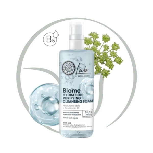 NATURA SIBERICA MOUSSE NETTOYANTE PURIFIANTE HYDRATANTE 150ML
