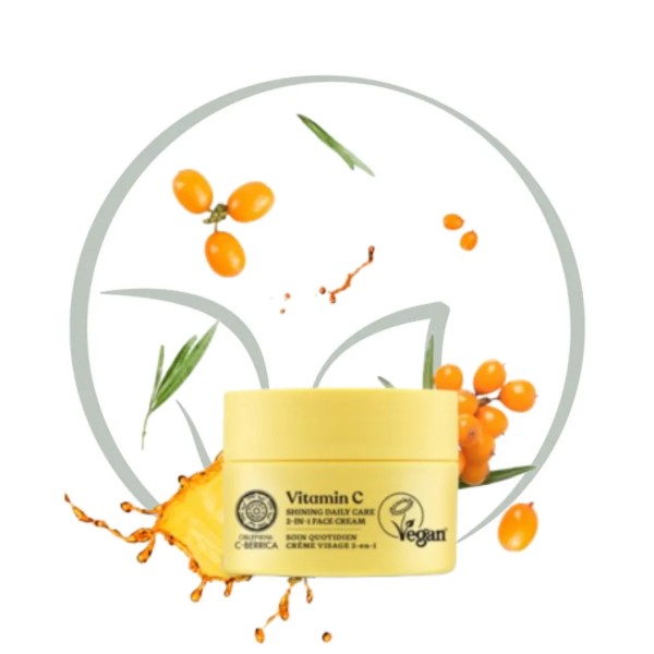 NATURA SIBERICA CREME VISAGE VITAMINE C 2-EN-1 50ML