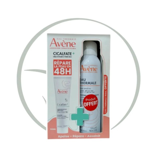 AVENE CICALFATE CREME REPARATRICE 100ML + EAU THERMALE 150ML OFFERT
