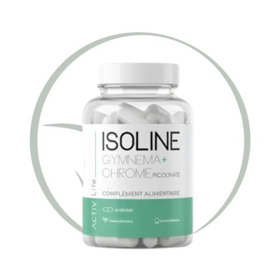ISOLINE GYMNEMA +CHROME PICOLINATE 90 GELULES