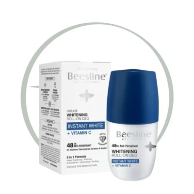 BEESLINE DEODORANT ROLL-ON INSTANT WHITE VITAMINE C 50ML
