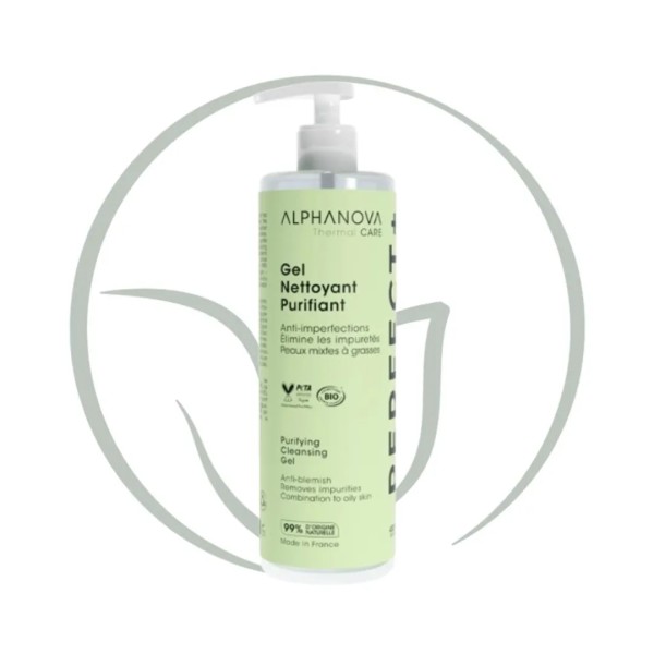 ALPHANOVA THERMAL CARE GEL NETTOYANT ANTI-IMPERFECTIONS PERFECT+ 400ML