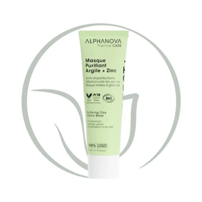 ALPHANOVA THERMAL CARE MASQUE PURIFIANT ARGILE + ZINC PERFECT+ 50ML