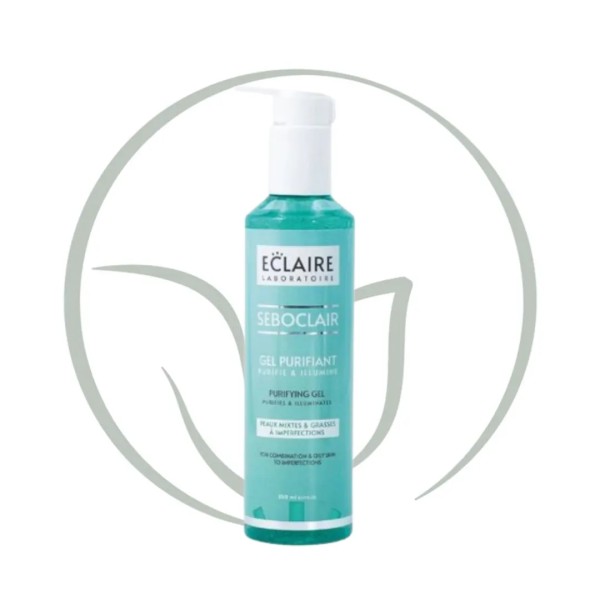 ECLAIRE SEBOCLAIR GEL NETTOYANT PURIFIANT PEAUX GRASSES 250ML
