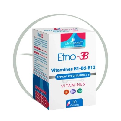 ETNOSANTE ETNO-3B APPORT VITAMINES B 30 GELULES