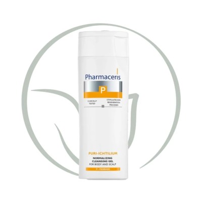 PHARMACERIS PURI-ICHTILIUM GEL DOUCHE SHAMPOOING 250ML