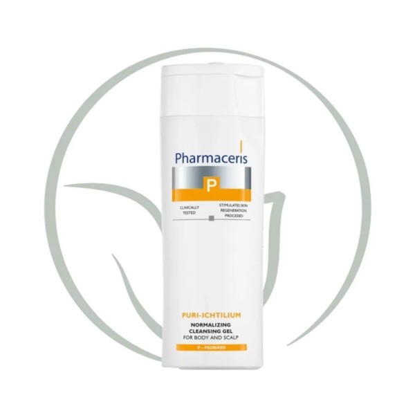 PHARMACERIS PURI-ICHTILIUM GEL DOUCHE SHAMPOOING 250ML