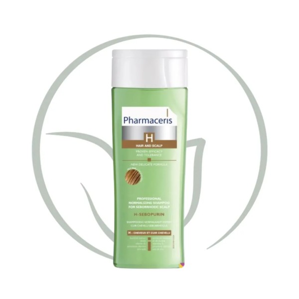PHARMACERIS H SEBOPURIN SHAMPOOING CHEVEUX GRAS ET CUIR CHEVELU SEBORRHEIQUE 250 ML