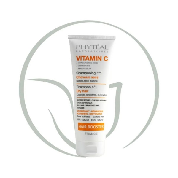 PHYTEAL VITAMINE C SHAMPOOING BOOSTER N°1 CHEVEUX SECS 250 ML