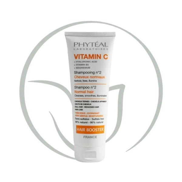 PHYTEAL VITAMINE C SHAMPOOING N°2 CHEVEUX NORMAUX 250 ML