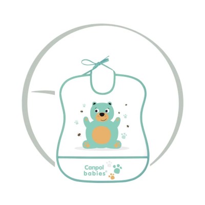 CANPOL BABIES BAVOIR IMPERMEABLE AVEC POCHE – 2/919