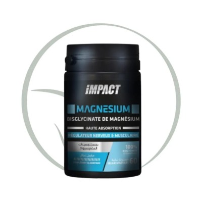 IMPACT NUTRITION MAGNESIUM BISGLYCINATE 60 GELULES