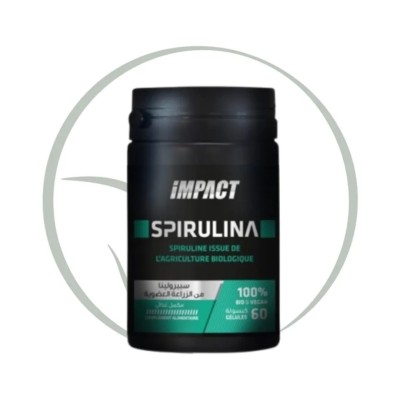 Impact Nutrition Spirulina Bio 60 Gélules