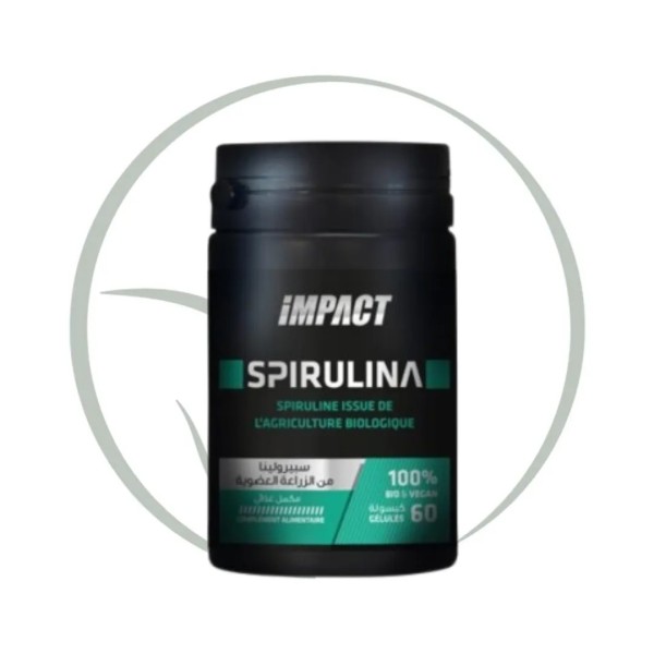 IMPACT NUTRITION SPIRULINA BIO 60 GELULES