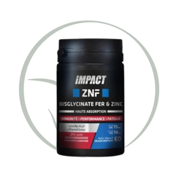 IMPACT NUTRITION ZNF 60 GELULES