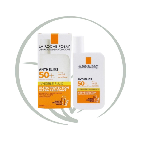 LA ROCHE POSAY ANTHELIOS SPF50+ FLUIDE ULTRA-LÉGER INVISIBLE SANS PARFUM 50ML