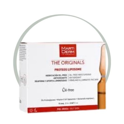 MARTIDERM THE ORIGINALS PROTEOSLIPOSOME 10 AMPOULES - PEAUX GRASSES
