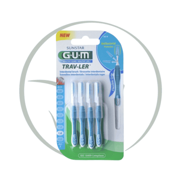 GUM TRAV-LER BROSSETTES INTERDENTAIRES X4 - 1.6MM 1614