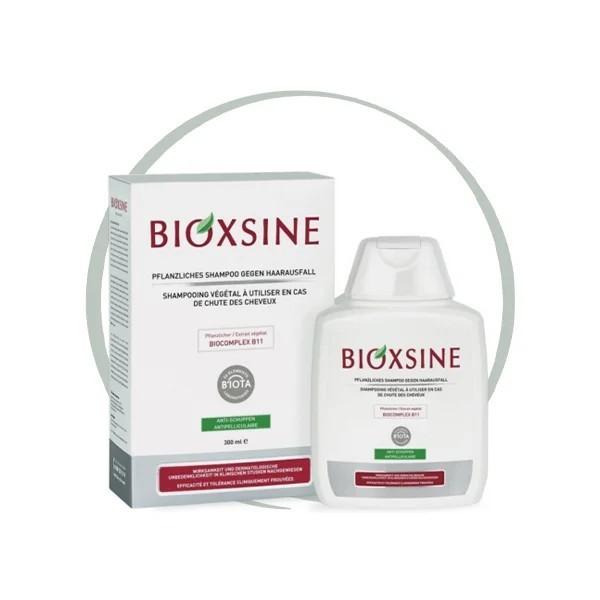 BIOXSINE ANTI CHUTE - SHAMPOOING AUX HERBES ANTI-CHUTE ET ANTIPELLICULAIRE 300ML