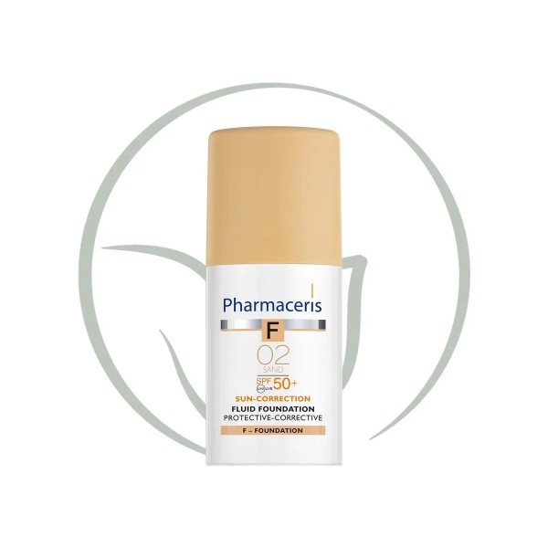 PHARMACERIS F FOND DE TEINT SPF50+ 02 SAND 30ML