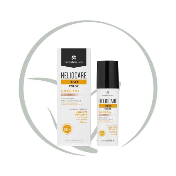 HELIOCARE 360 GEL OIL FREE SPF50+ BEIGE 50ML