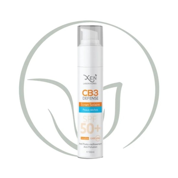 XEN CB3 DEFENCE ECRAN SOLAIRE PEAU SECHE 50ML