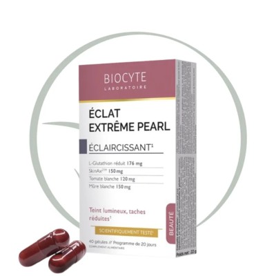 Biocyte Éclat Extreme Pearl 40 gélules – éclat teint