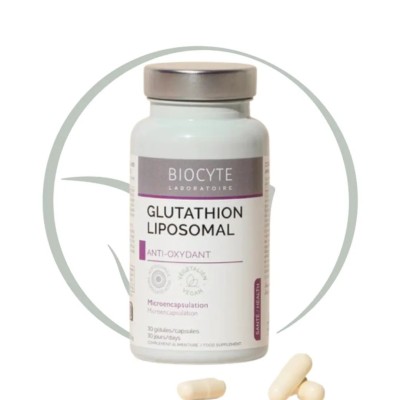BIOCYTE Glutathion Liposomal 30 gélules antioxydant