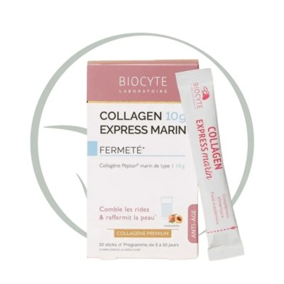 BIOCYTE Collagen Express Marin 10 ampoules -Collagène Peau